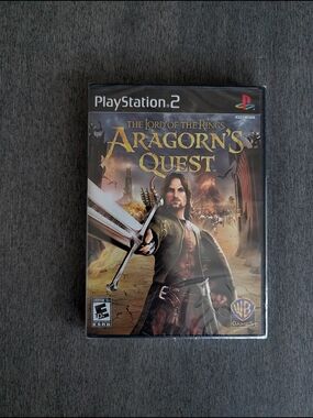 NEW ! PS2 Sony Playstation 2 The Lord of the Rings Aragorn's Quest Video Game 🎮